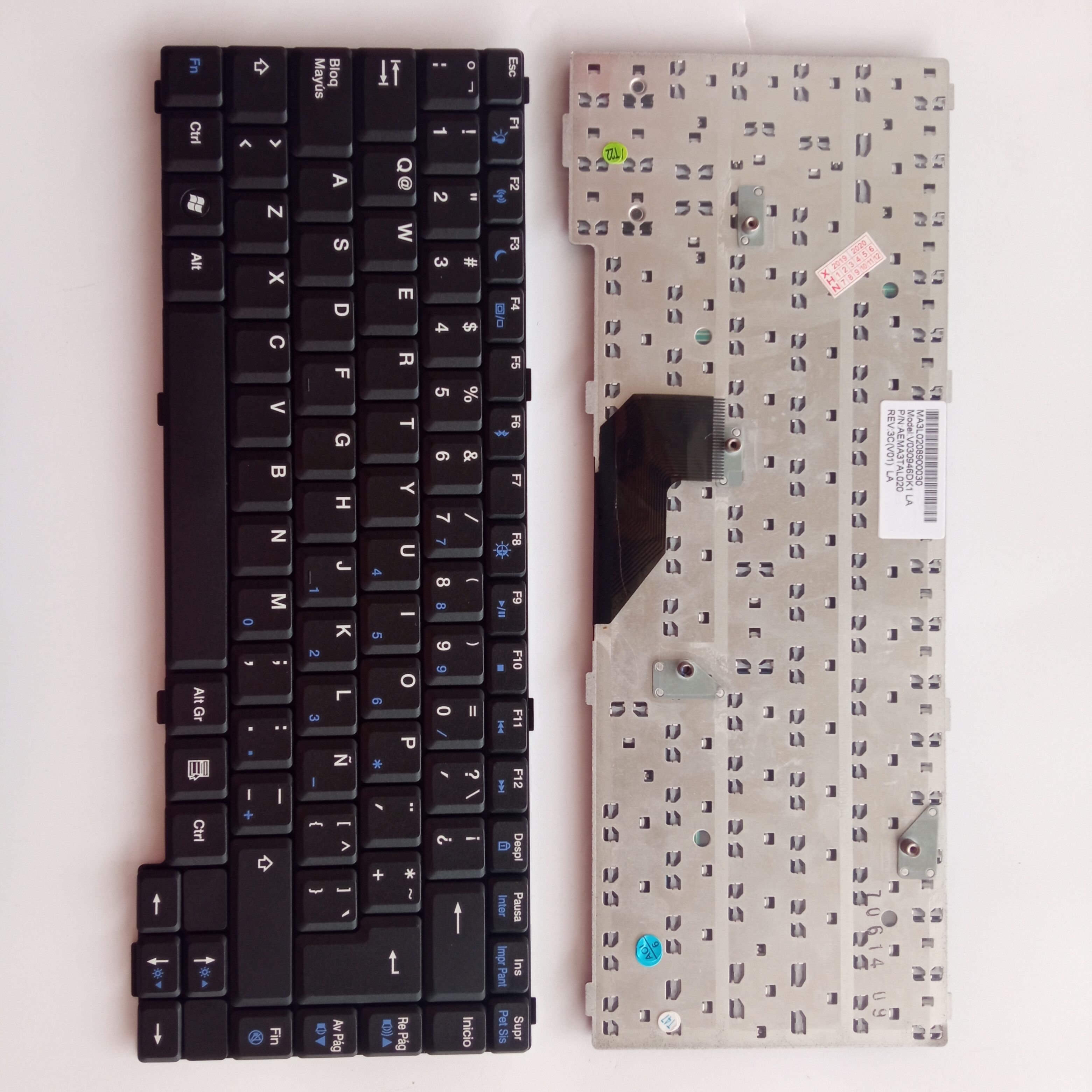 Picture of New Replacement Laptop Keyboard For GATEWAY M255 BLACK LA Layout